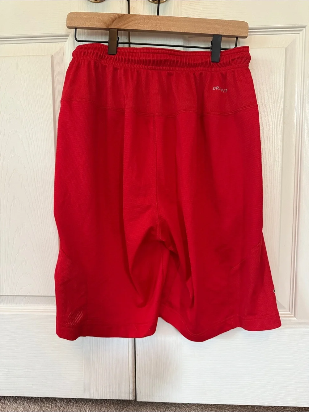 Nike Red Men's Athletic Shorts with SDSU Logo